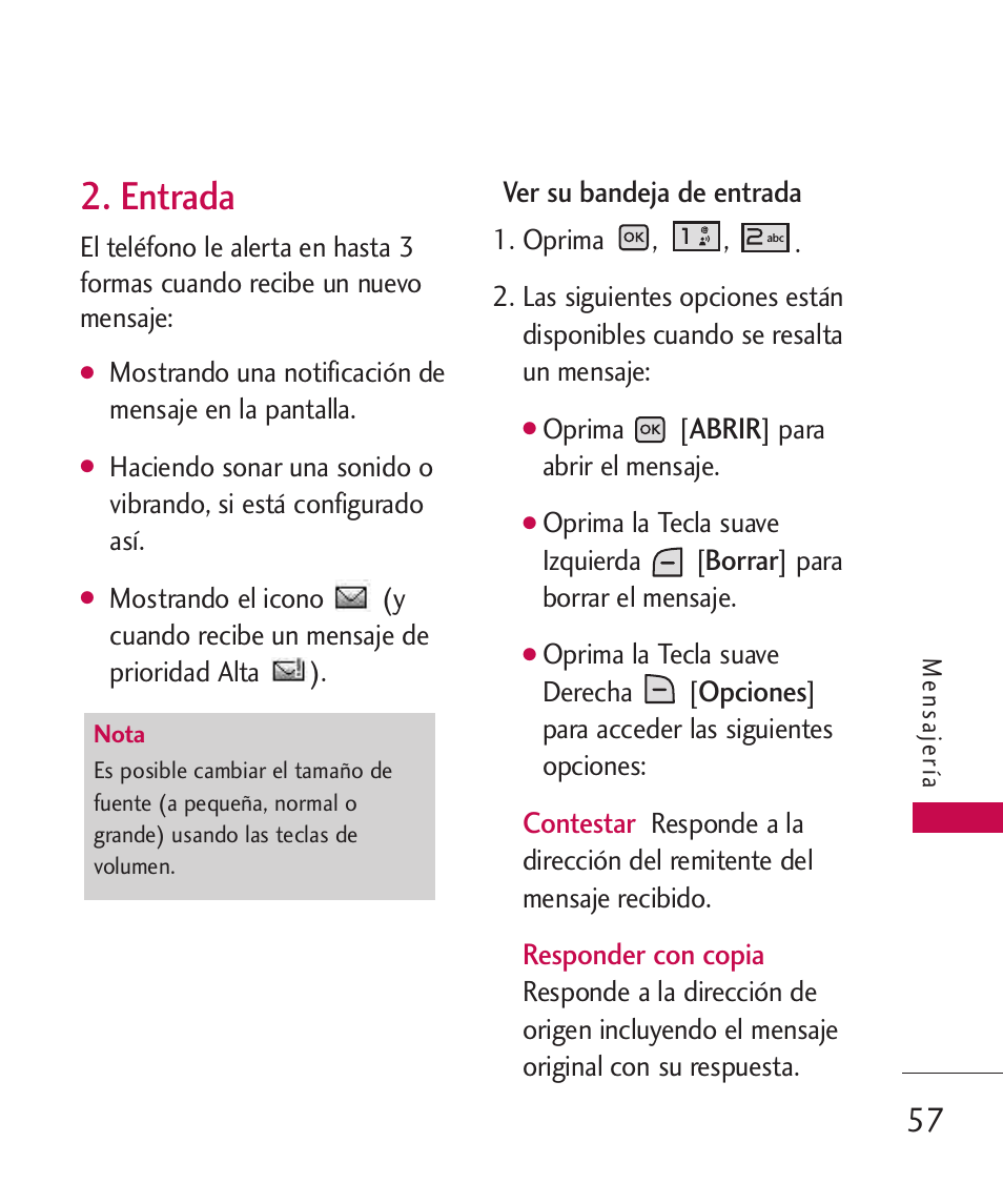 Entrada | LG LGAX8370 User Manual | Page 218 / 338