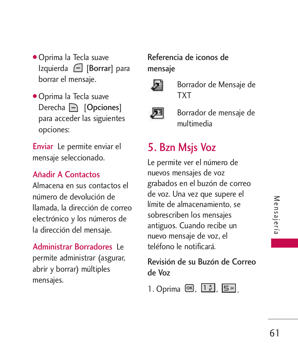 Bzn msjs voz | LG LGAX8370 User Manual | Page 222 / 338