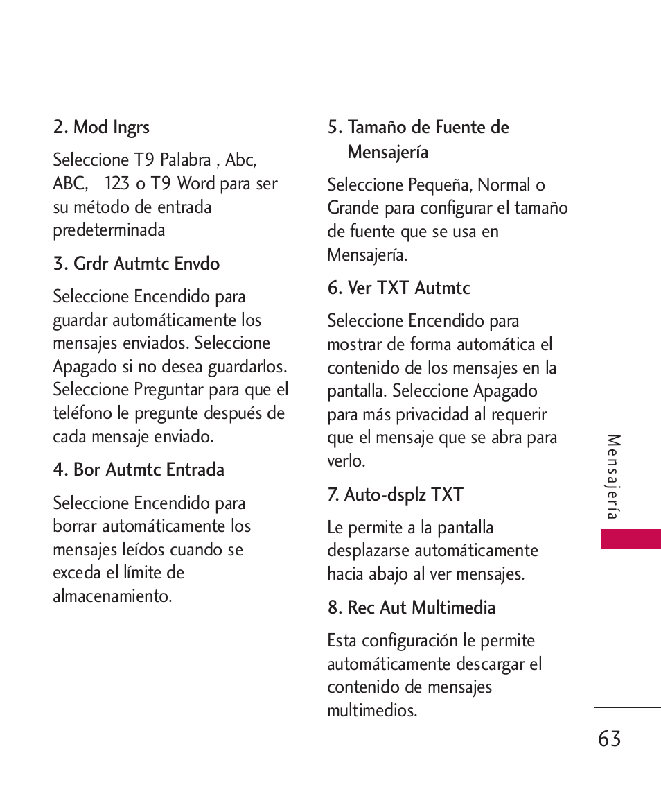 LG LGAX8370 User Manual | Page 224 / 338