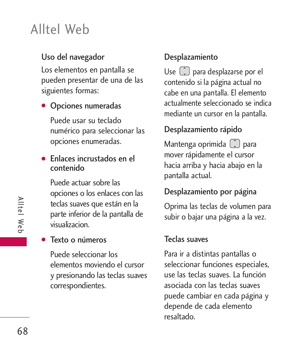 Alltel web | LG LGAX8370 User Manual | Page 229 / 338