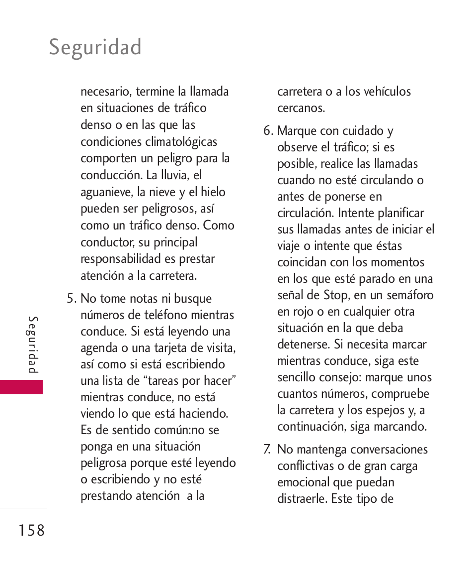 Seguridad | LG LGAX8370 User Manual | Page 319 / 338