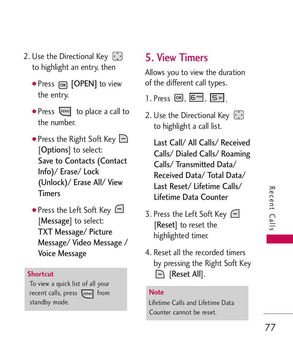 View timers | LG LGAX8370 User Manual | Page 79 / 338