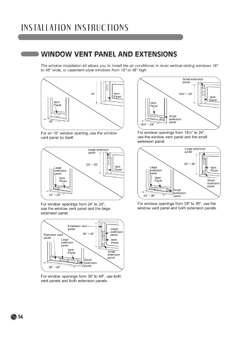 LG LP0910WNR User Manual | Page 14 / 48