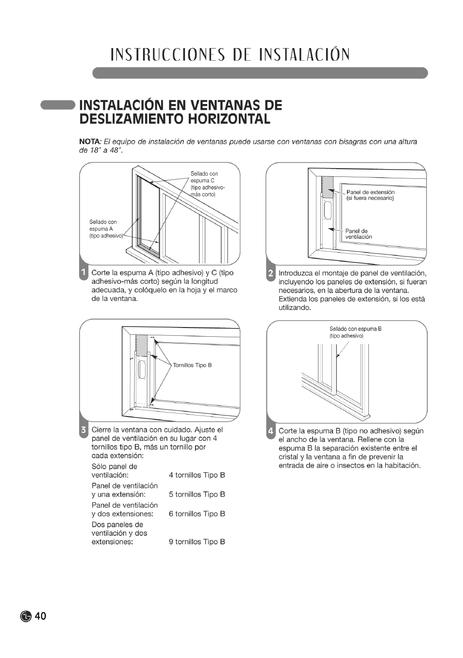 LG LP0910WNR User Manual | Page 40 / 48