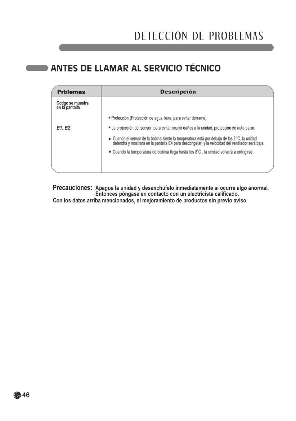 LG LP0910WNR User Manual | Page 46 / 48