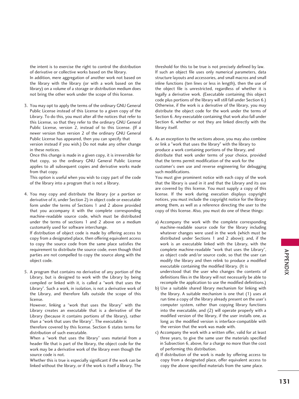 App en d ix | LG 37LD665H User Manual | Page 131 / 207