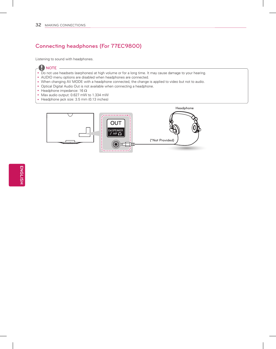 LG 55EC9300 User Manual | Page 32 / 44