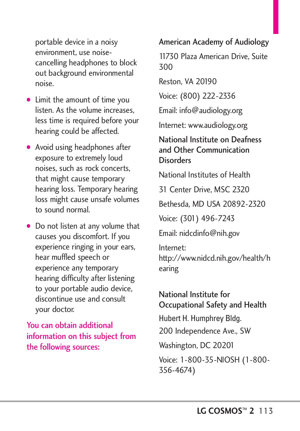 LG LGVN251 User Manual | Page 115 / 292