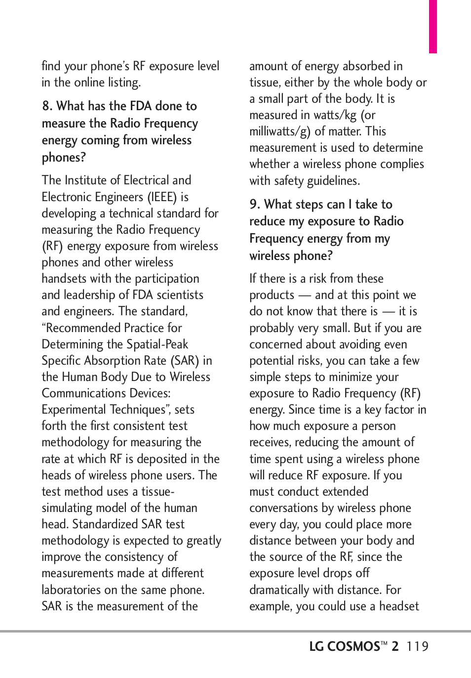 LG LGVN251 User Manual | Page 121 / 292