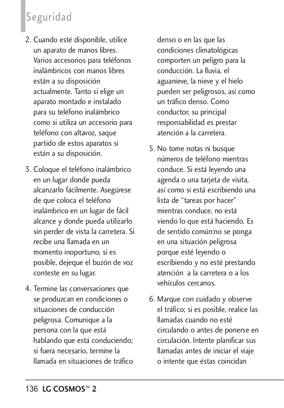 Seguridad | LG LGVN251 User Manual | Page 277 / 292