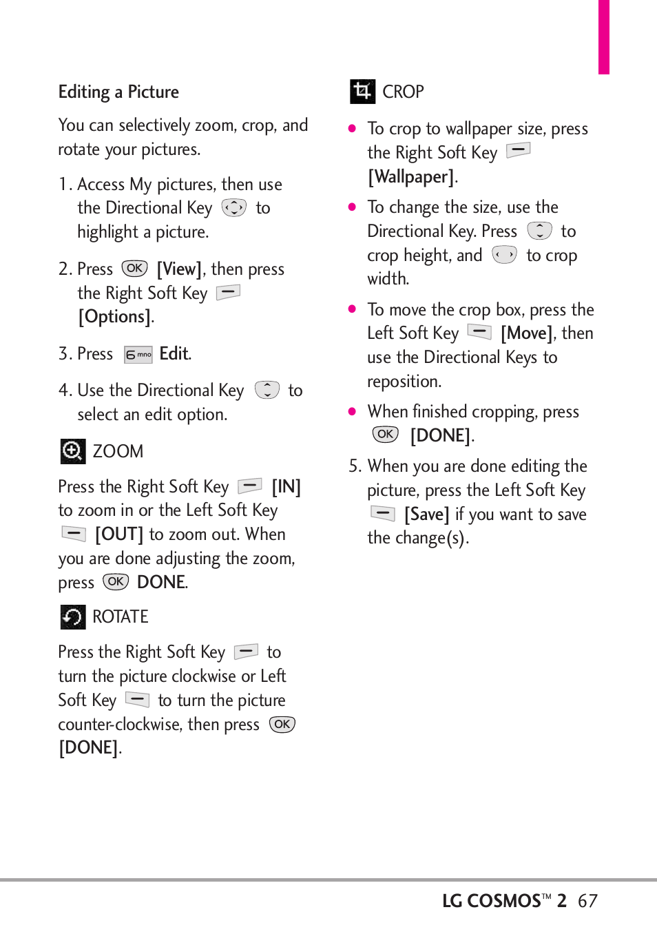 LG LGVN251 User Manual | Page 69 / 292