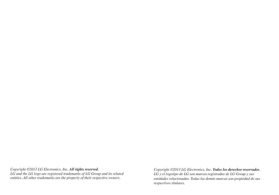 LG UN160 User Manual | Page 2 / 101