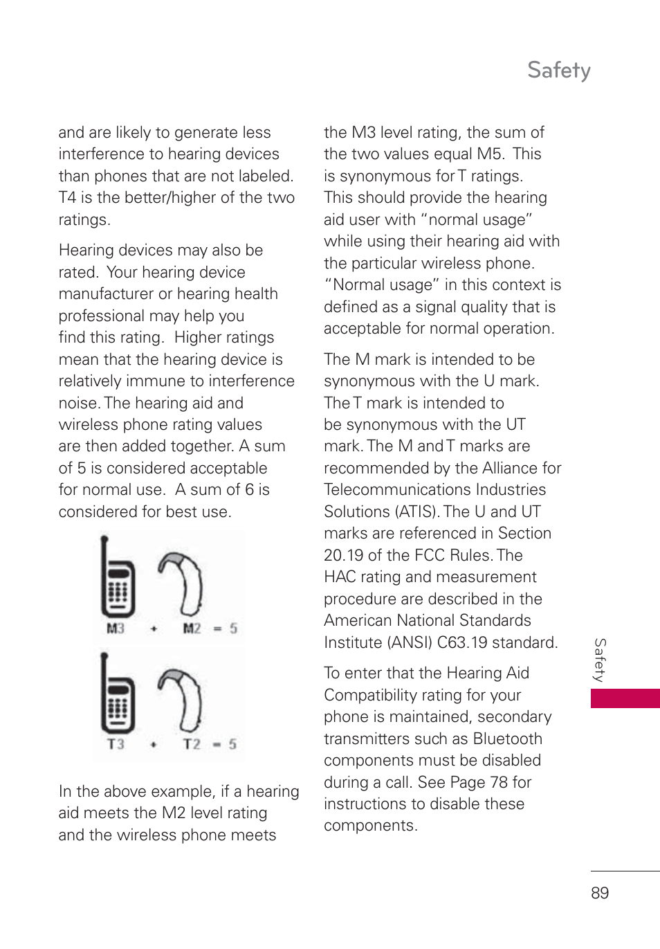 Safety | LG UN160 User Manual | Page 91 / 101