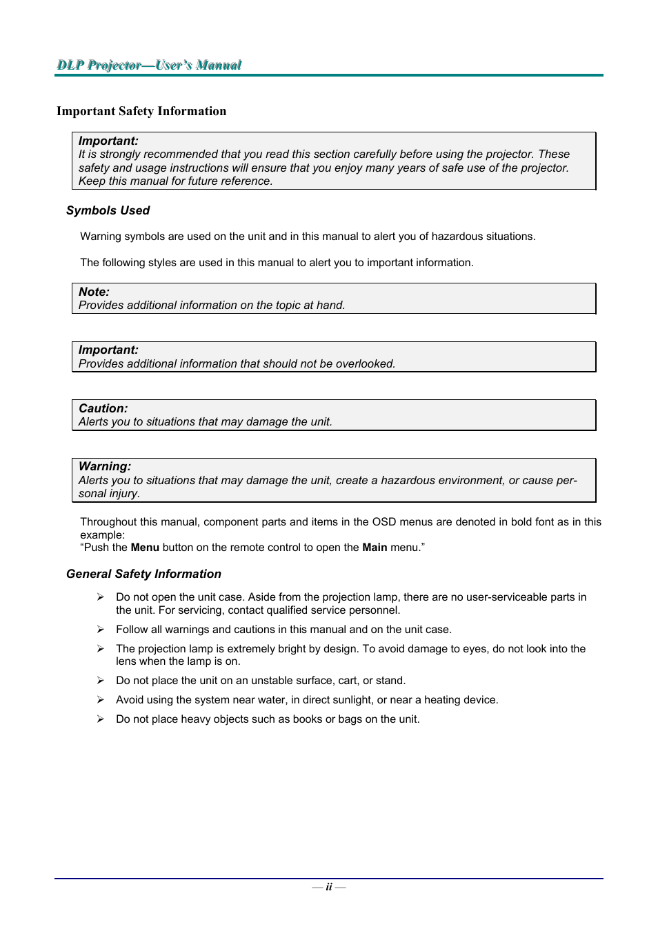 LG DX325 User Manual | Page 2 / 50
