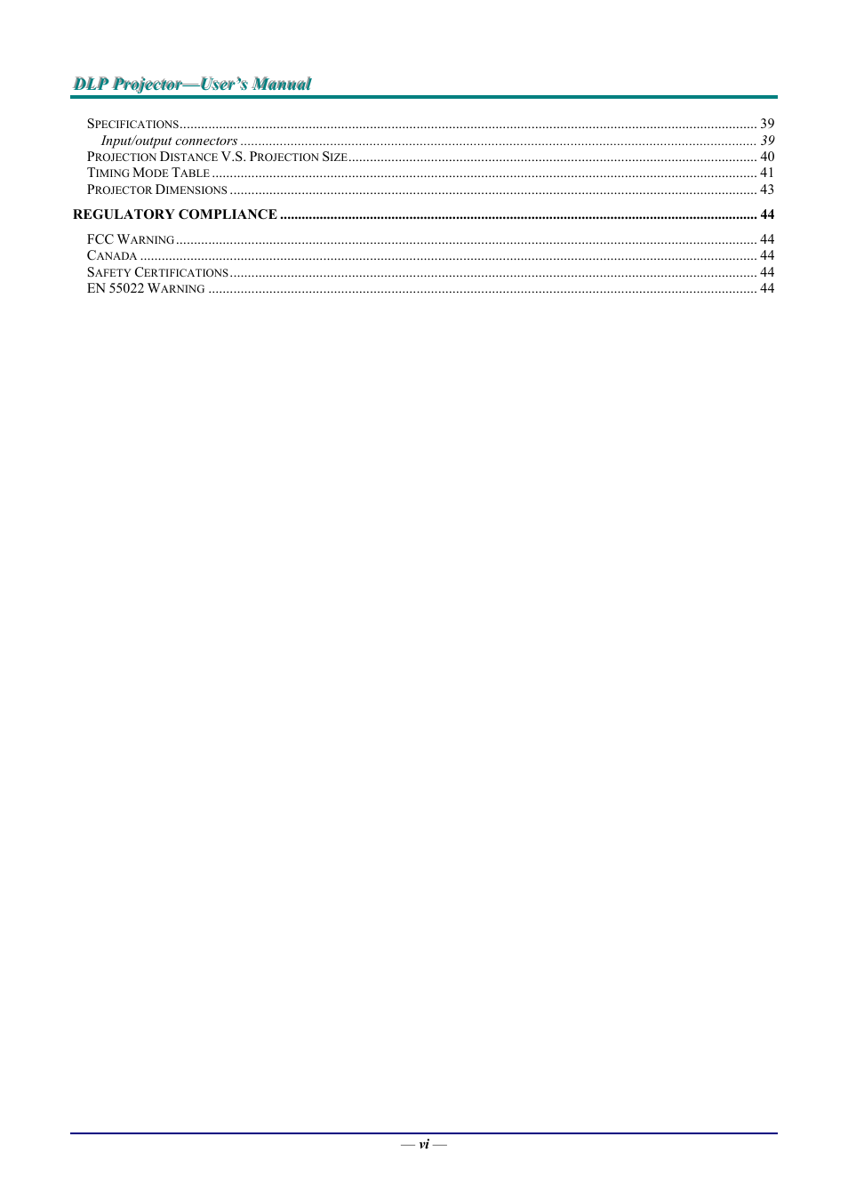 LG DX325 User Manual | Page 6 / 50