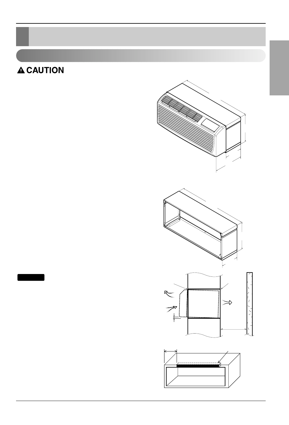 Installation, English, How to install the unit | Notice | LG LP155CED1 User Manual | Page 11 / 27