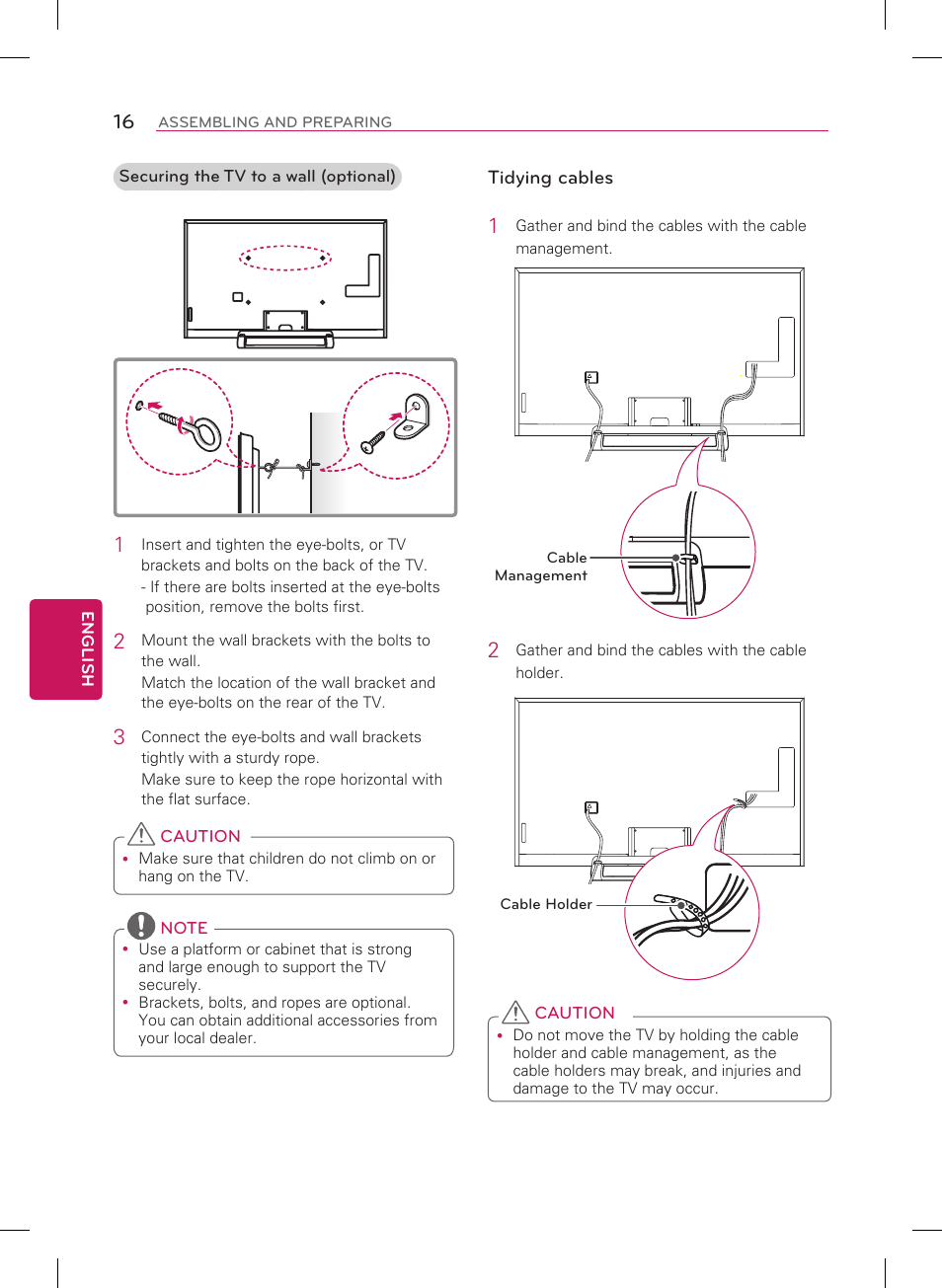 LG 84LM9600 User Manual | Page 16 / 52