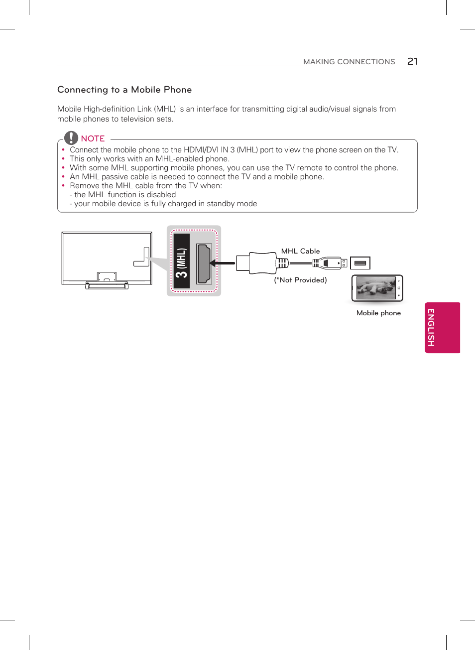 Mhl) | LG 84LM9600 User Manual | Page 21 / 52