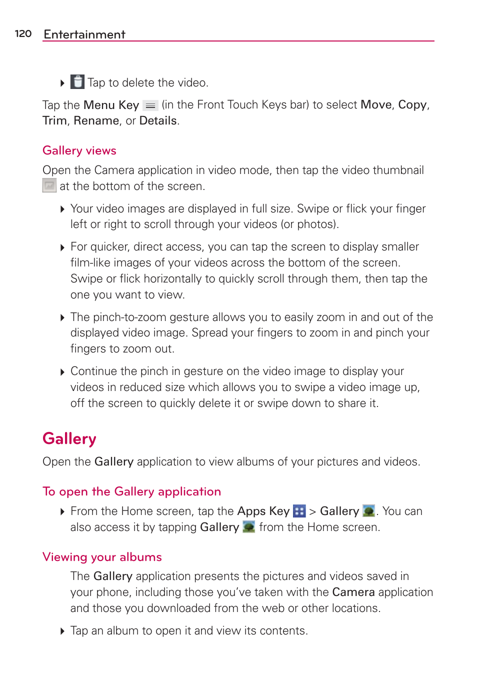 Gallery | LG VS980 User Manual | Page 122 / 235