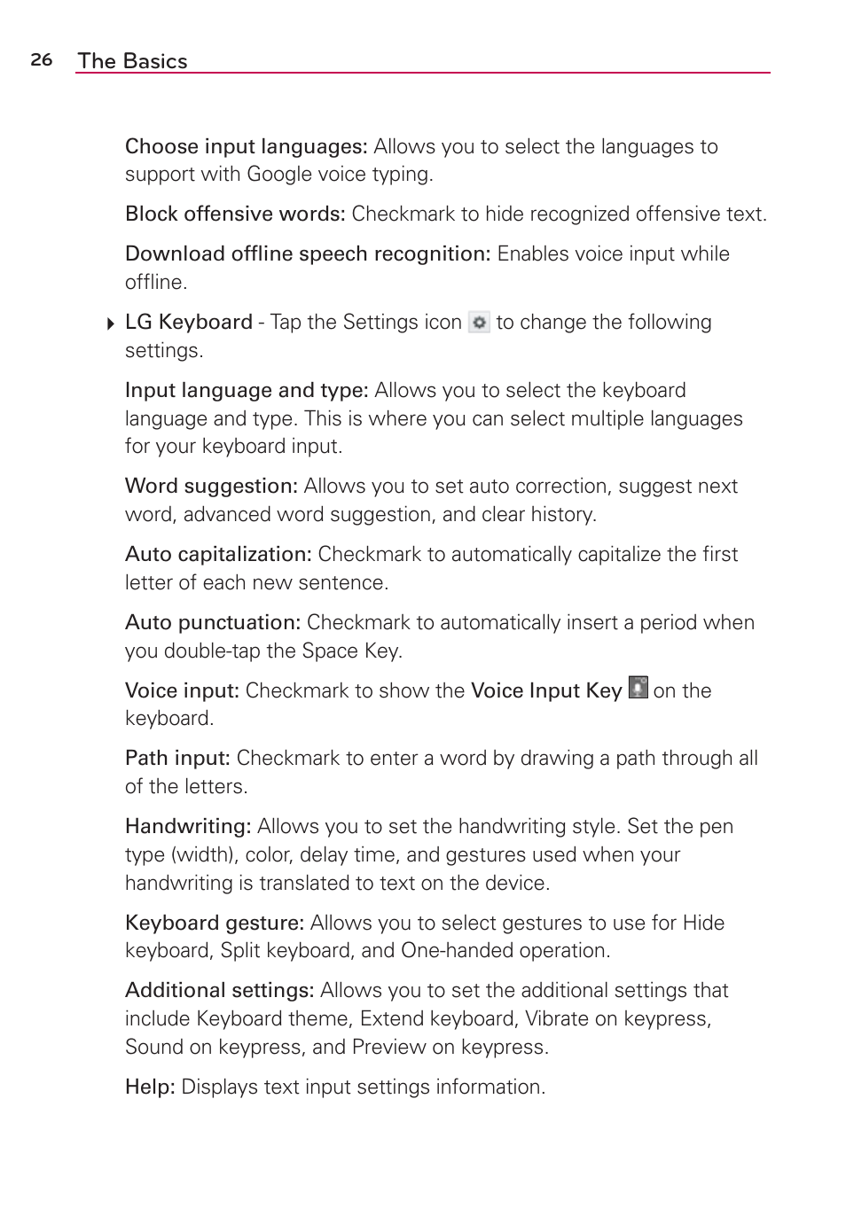 LG VS980 User Manual | Page 28 / 235