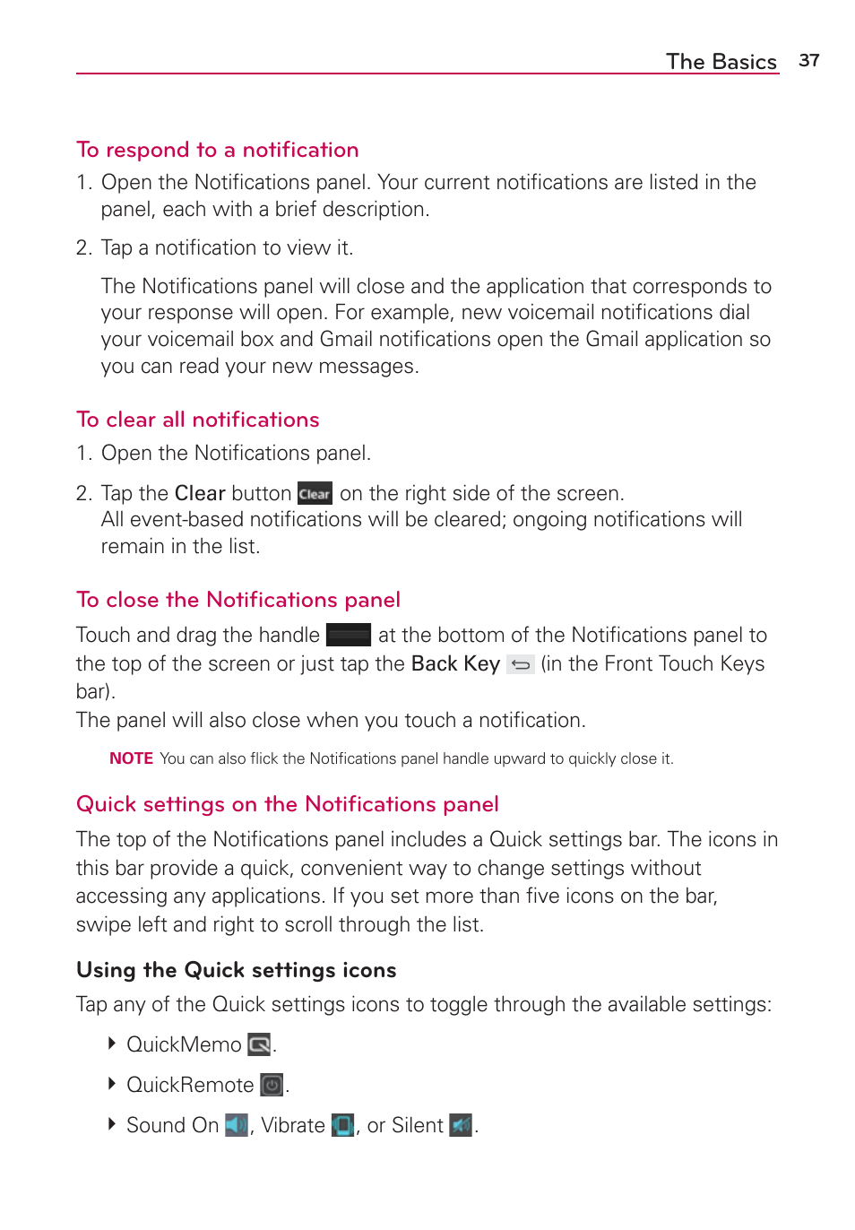 LG VS980 User Manual | Page 39 / 235