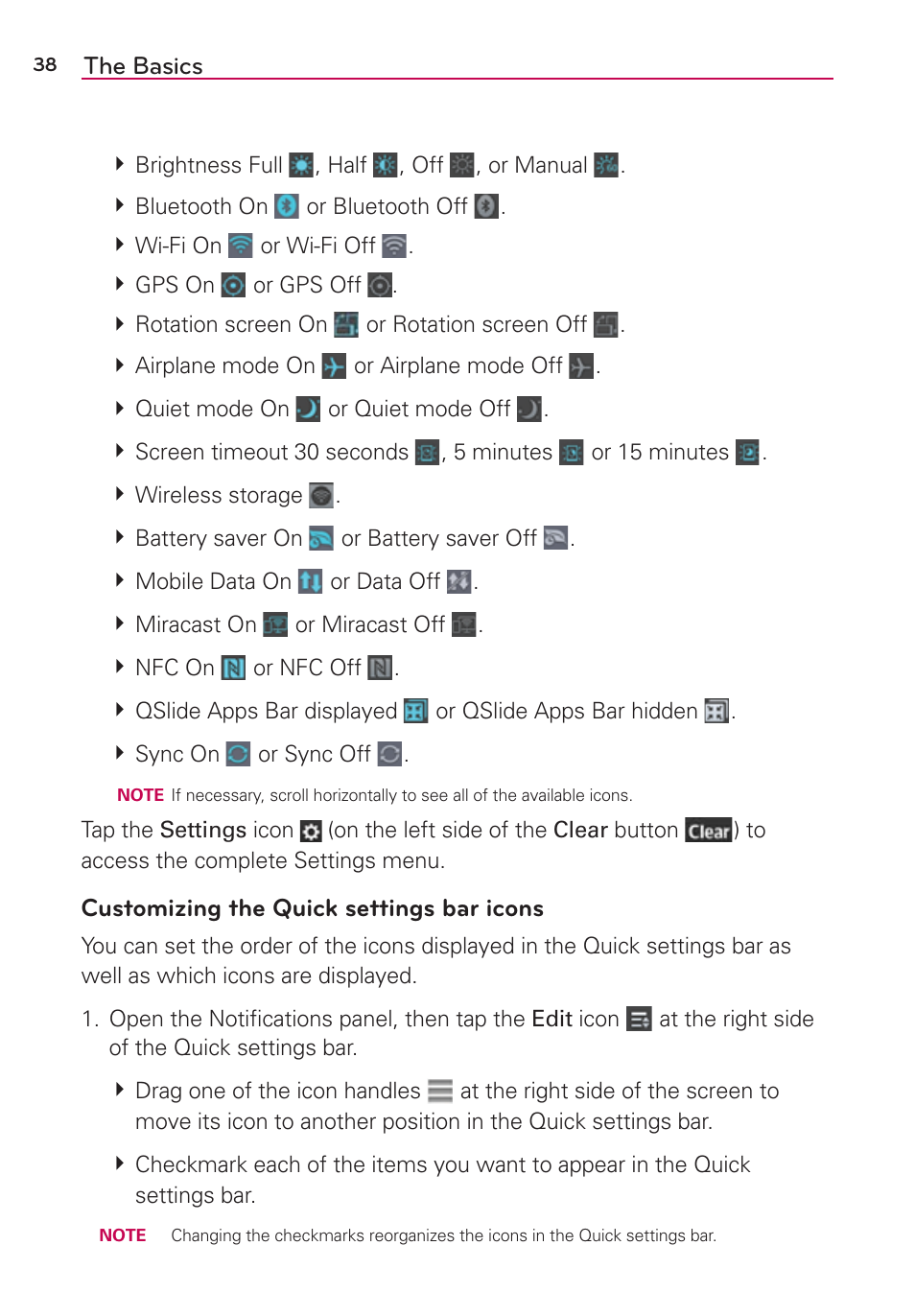 LG VS980 User Manual | Page 40 / 235