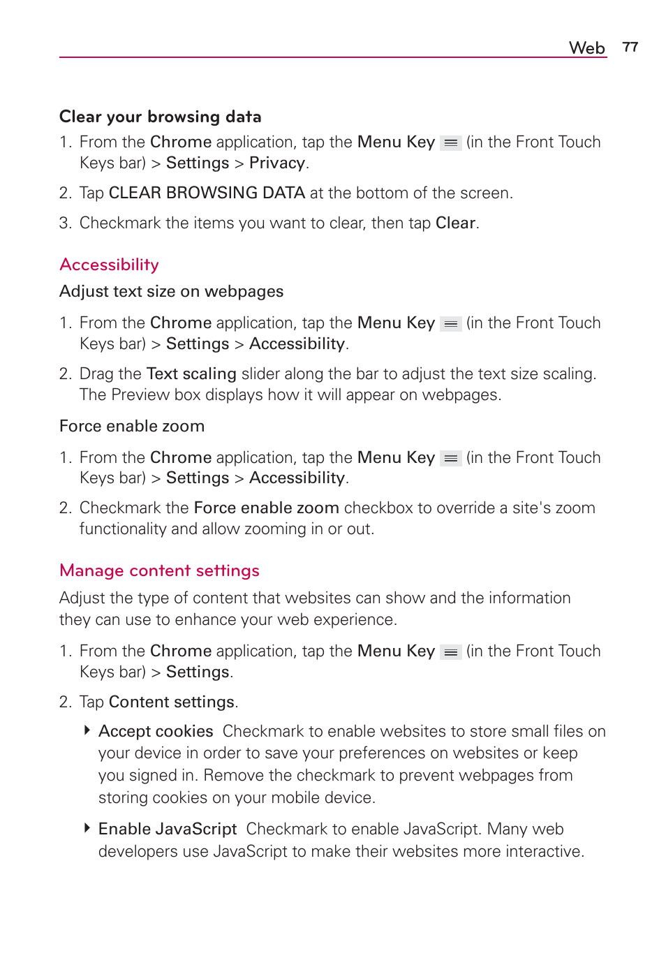 LG VS980 User Manual | Page 79 / 235