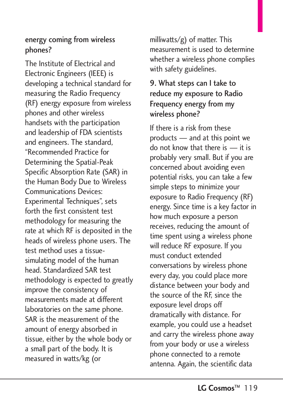 LG LGVN250PP User Manual | Page 121 / 141