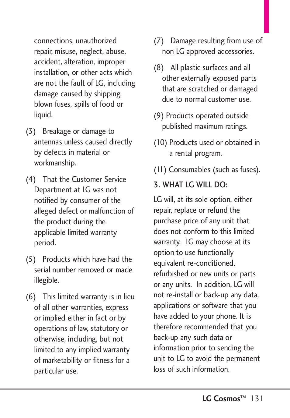 LG LGVN250PP User Manual | Page 133 / 141