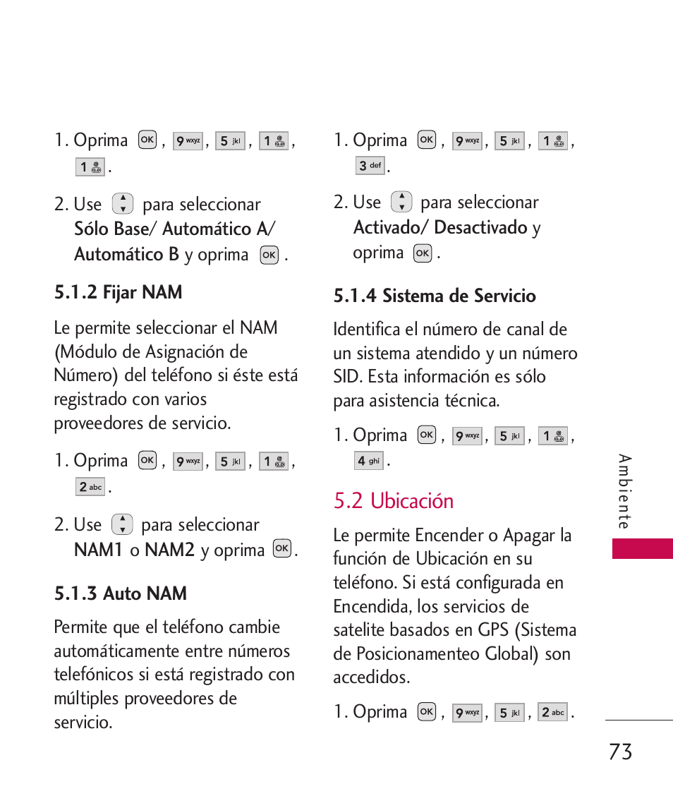 2 ubicación | LG -UX220 User Manual | Page 185 / 228