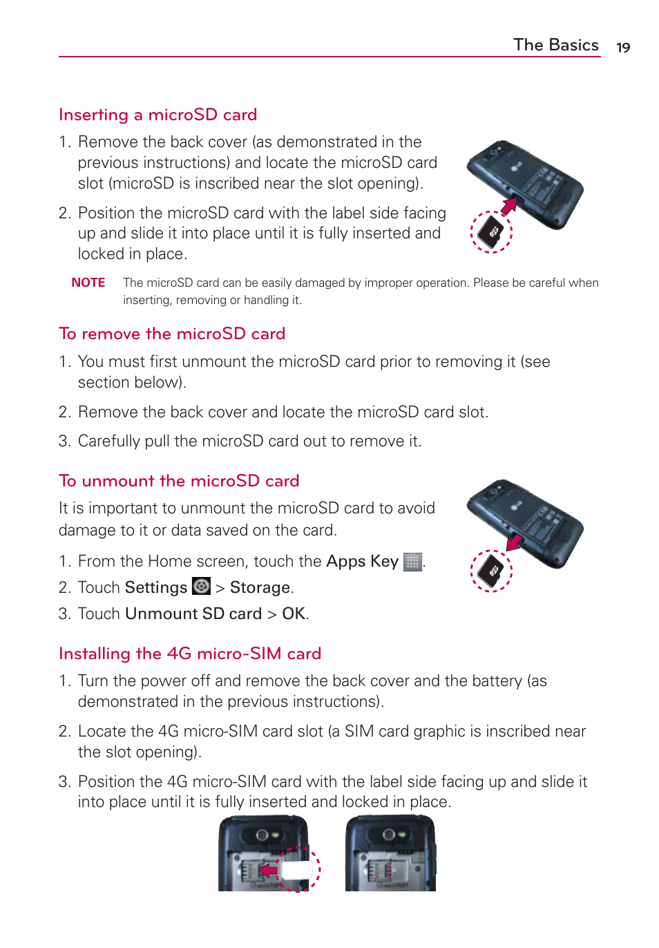 LG LW770 User Manual | Page 21 / 202