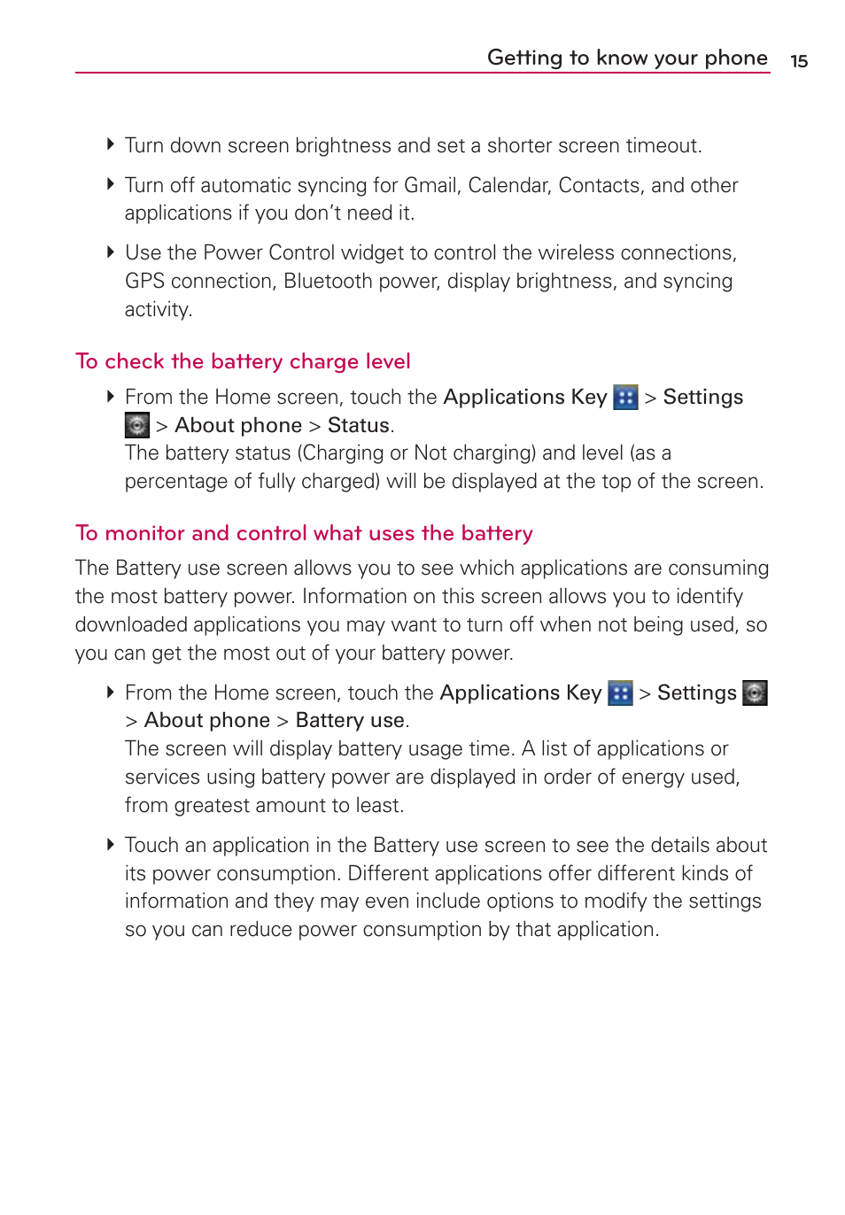LG AS695 User Manual | Page 17 / 300