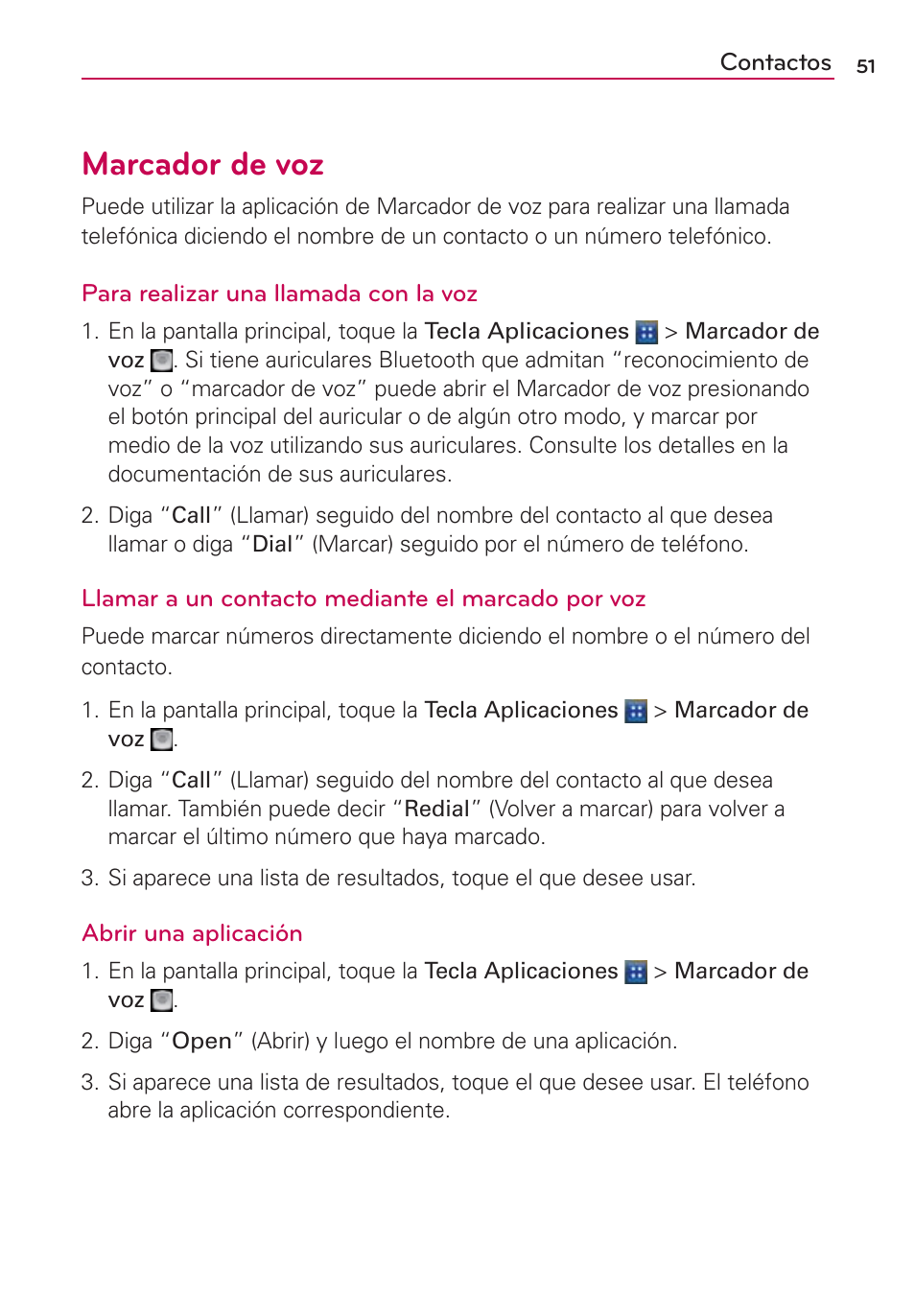 Marcador de voz | LG AS695 User Manual | Page 195 / 300