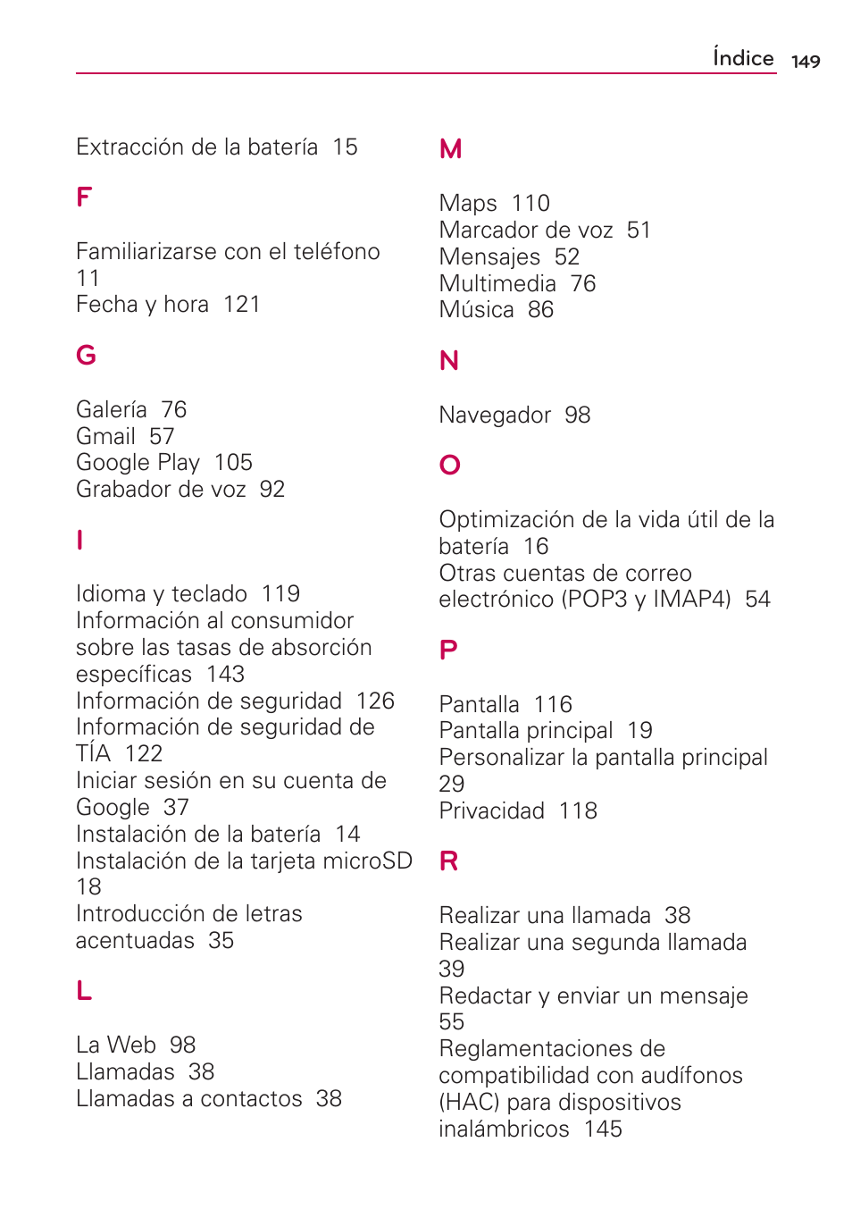 LG AS695 User Manual | Page 293 / 300