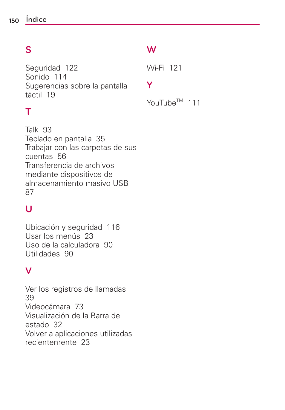 LG AS695 User Manual | Page 294 / 300