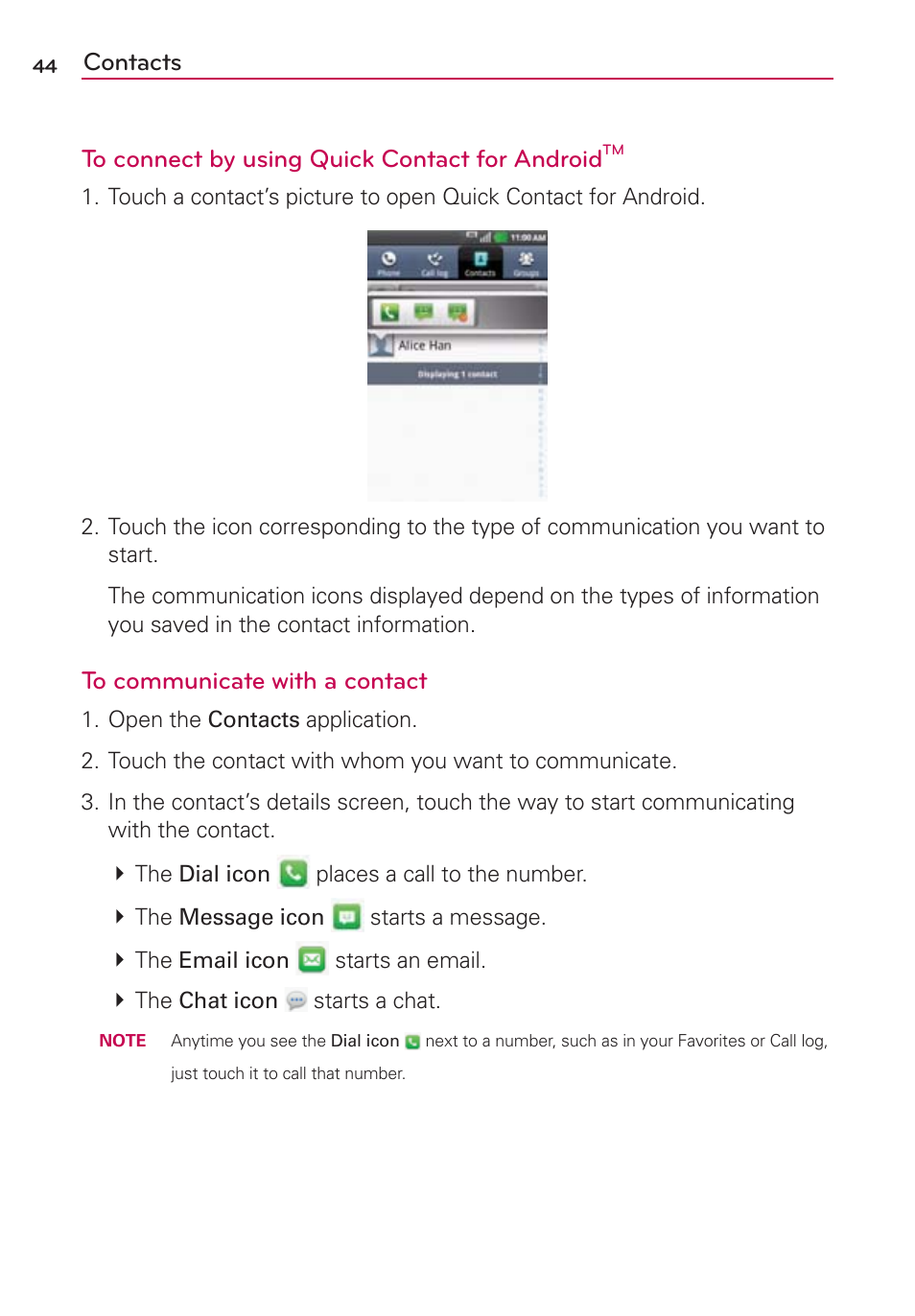 LG AS695 User Manual | Page 46 / 300