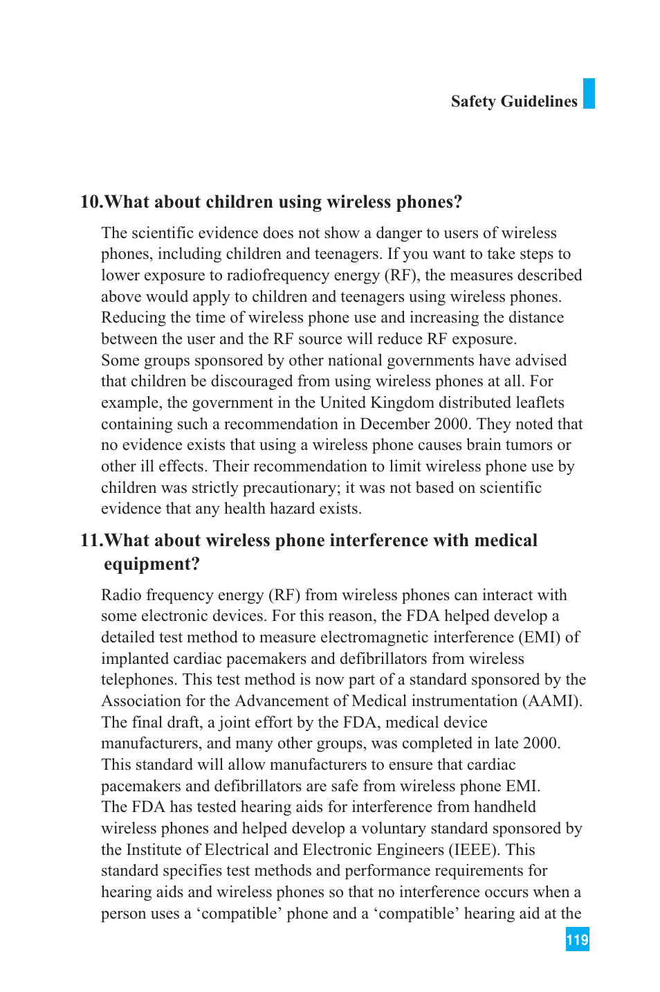 LG L1150 User Manual | Page 122 / 134