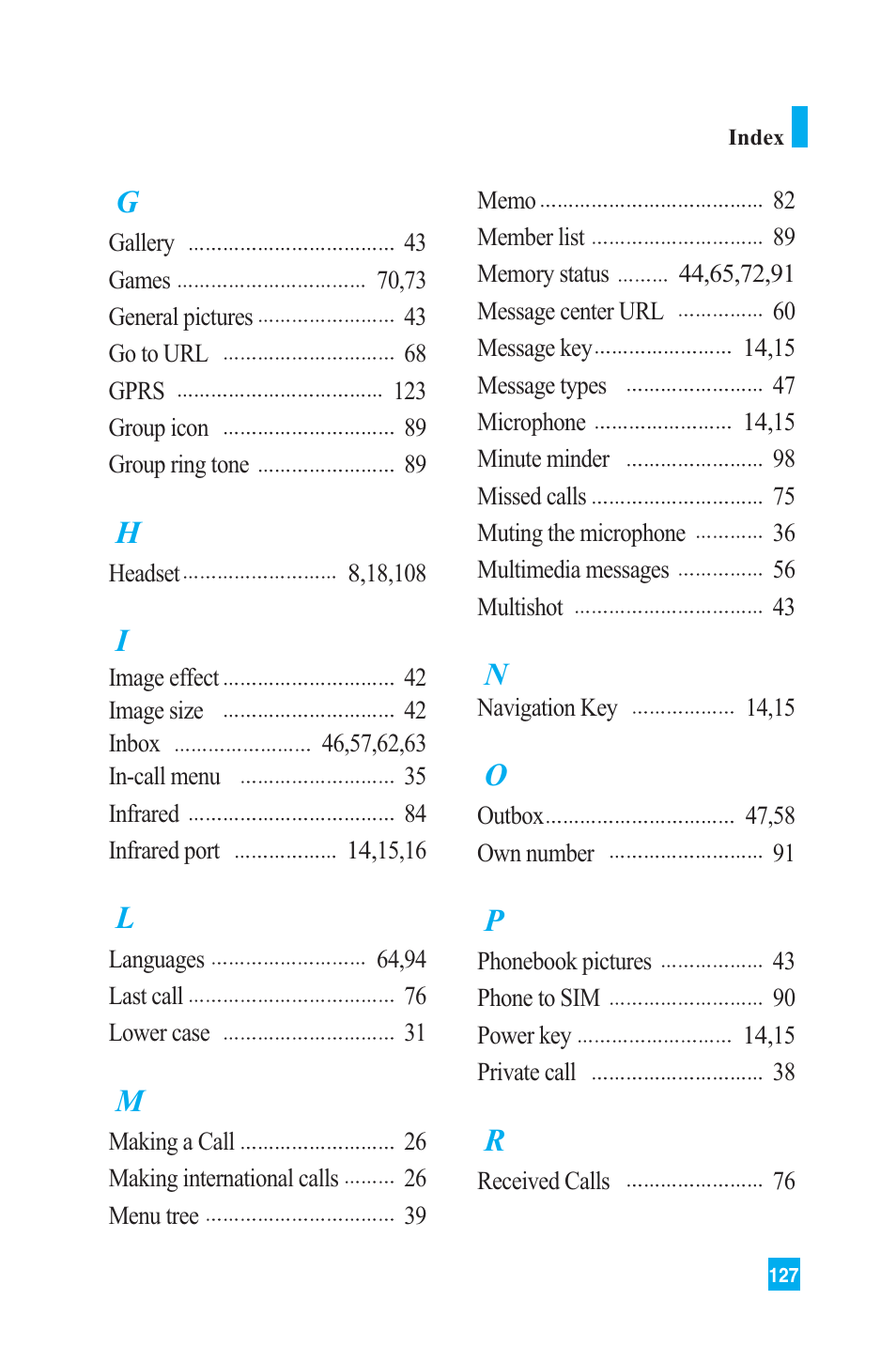 LG L1150 User Manual | Page 130 / 134