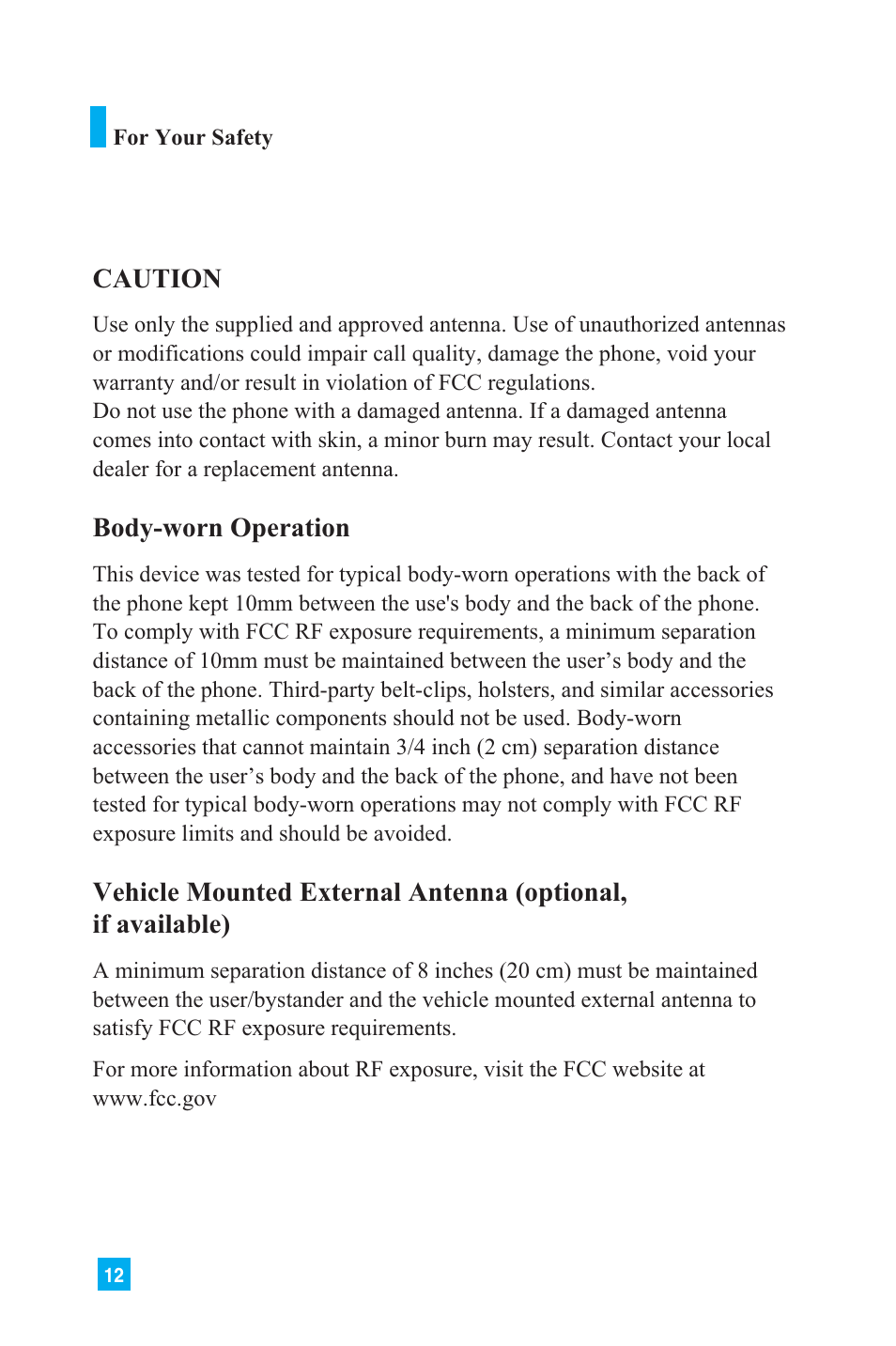 LG L1150 User Manual | Page 15 / 134