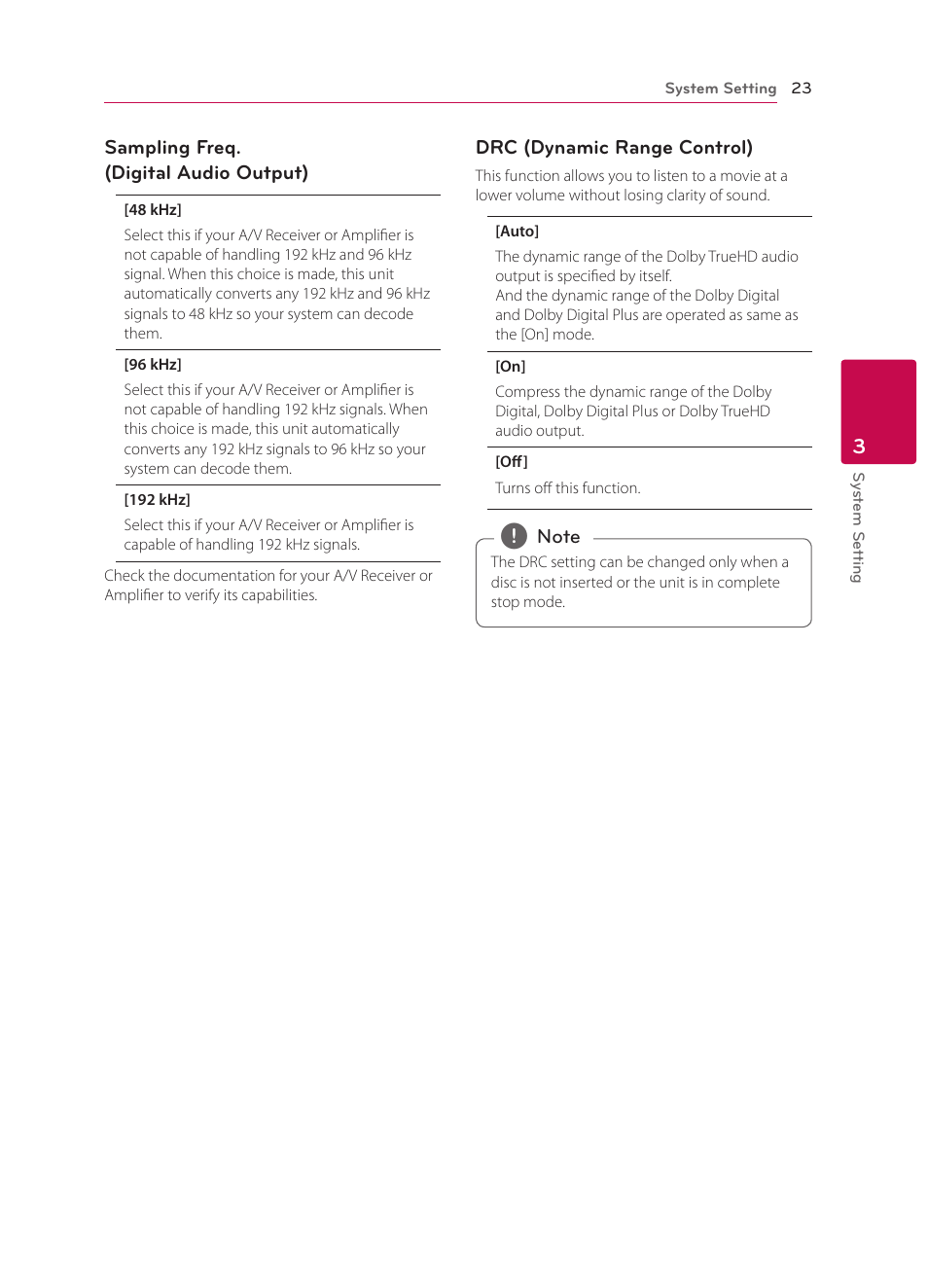 LG BP340 User Manual | Page 23 / 62