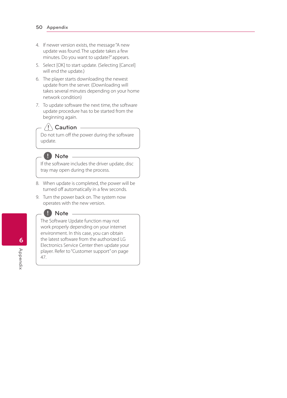 LG BP340 User Manual | Page 50 / 62