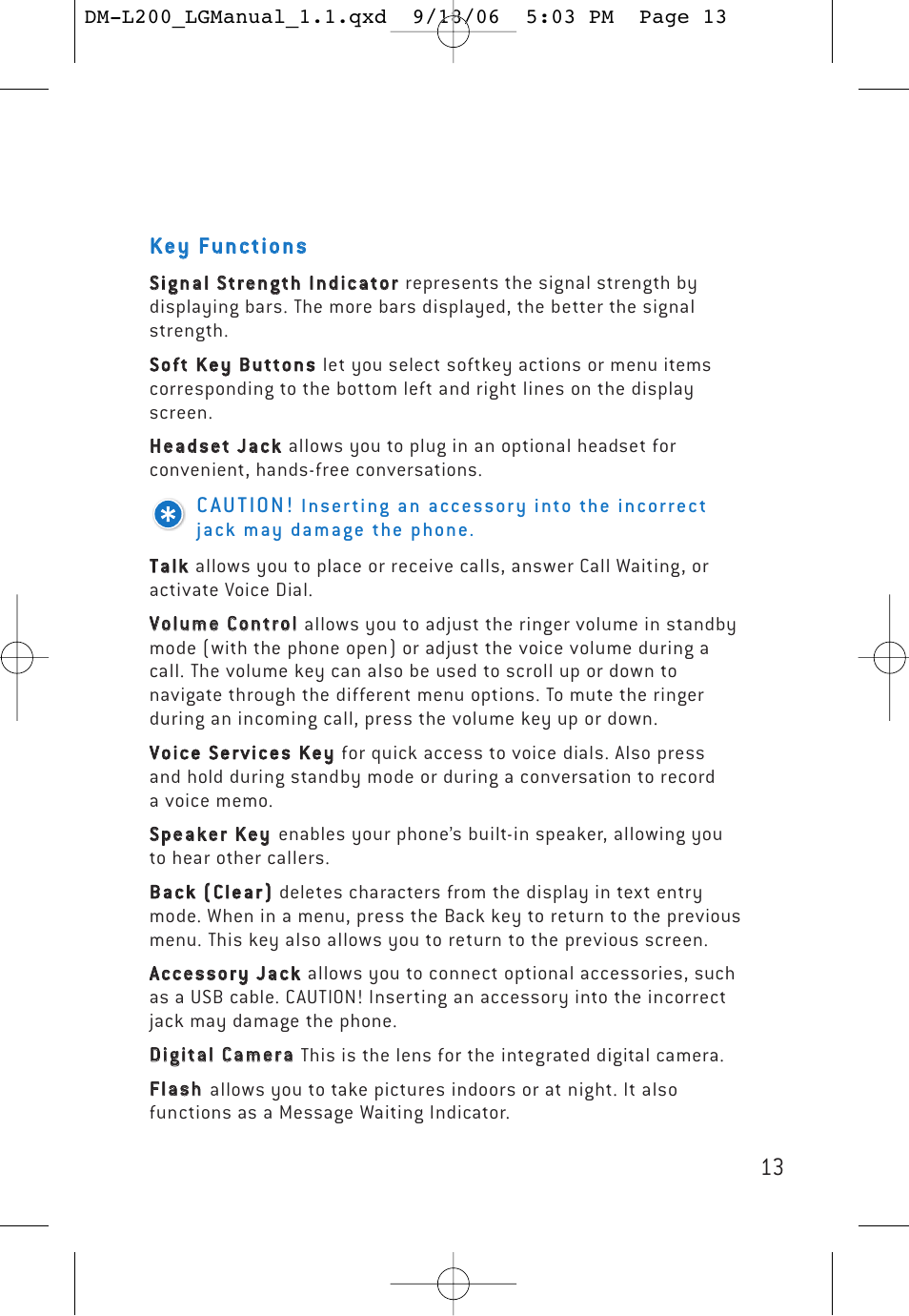 LG DML200 User Manual | Page 15 / 123
