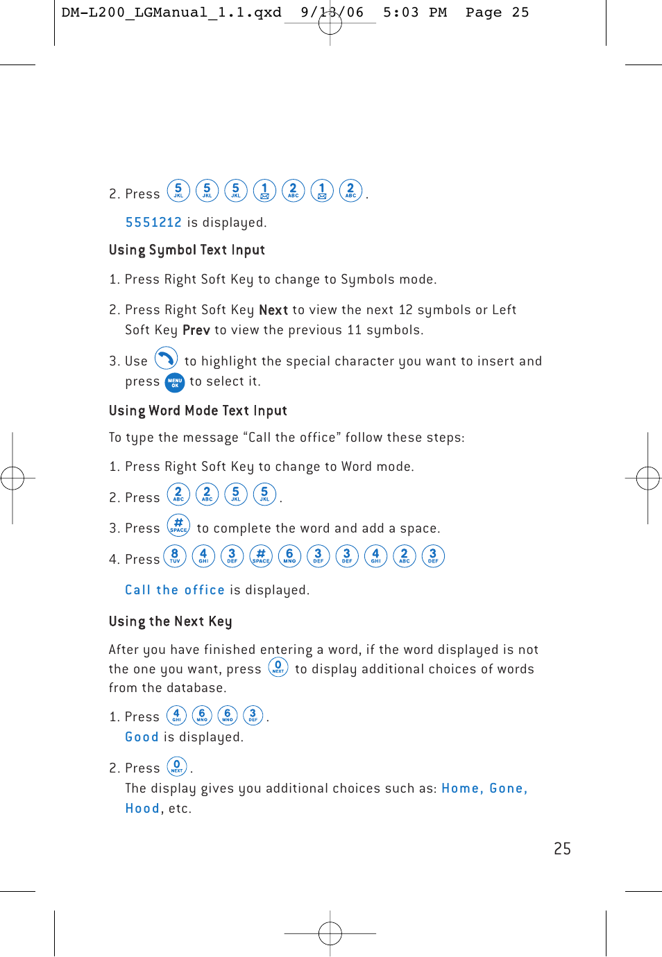 LG DML200 User Manual | Page 27 / 123