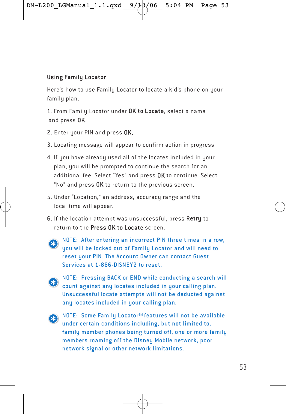 LG DML200 User Manual | Page 55 / 123