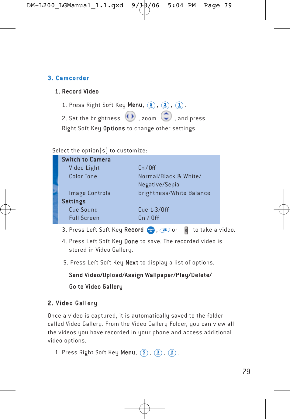 LG DML200 User Manual | Page 81 / 123