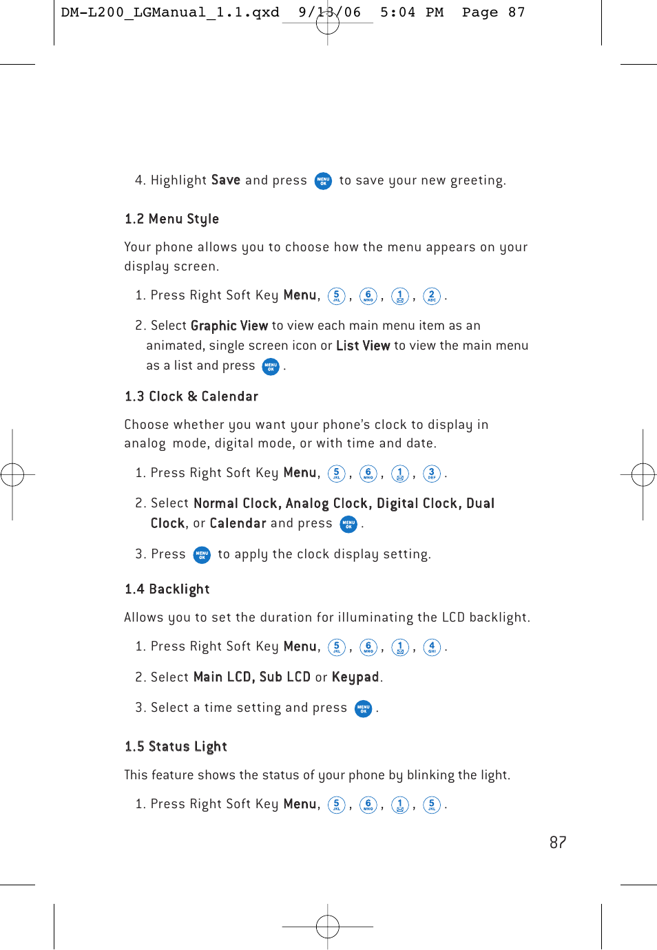 LG DML200 User Manual | Page 89 / 123