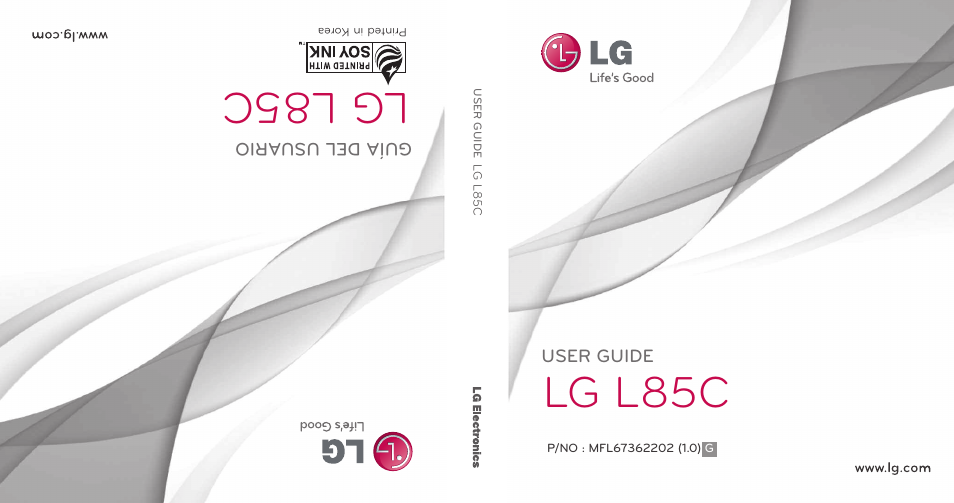 LG LGL85C User Manual | 490 pages