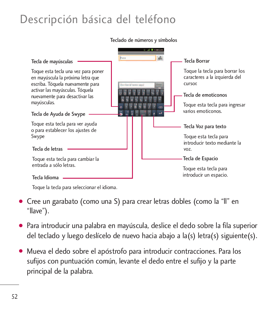 Descripción básica del teléfono | LG LGL85C User Manual | Page 291 / 490