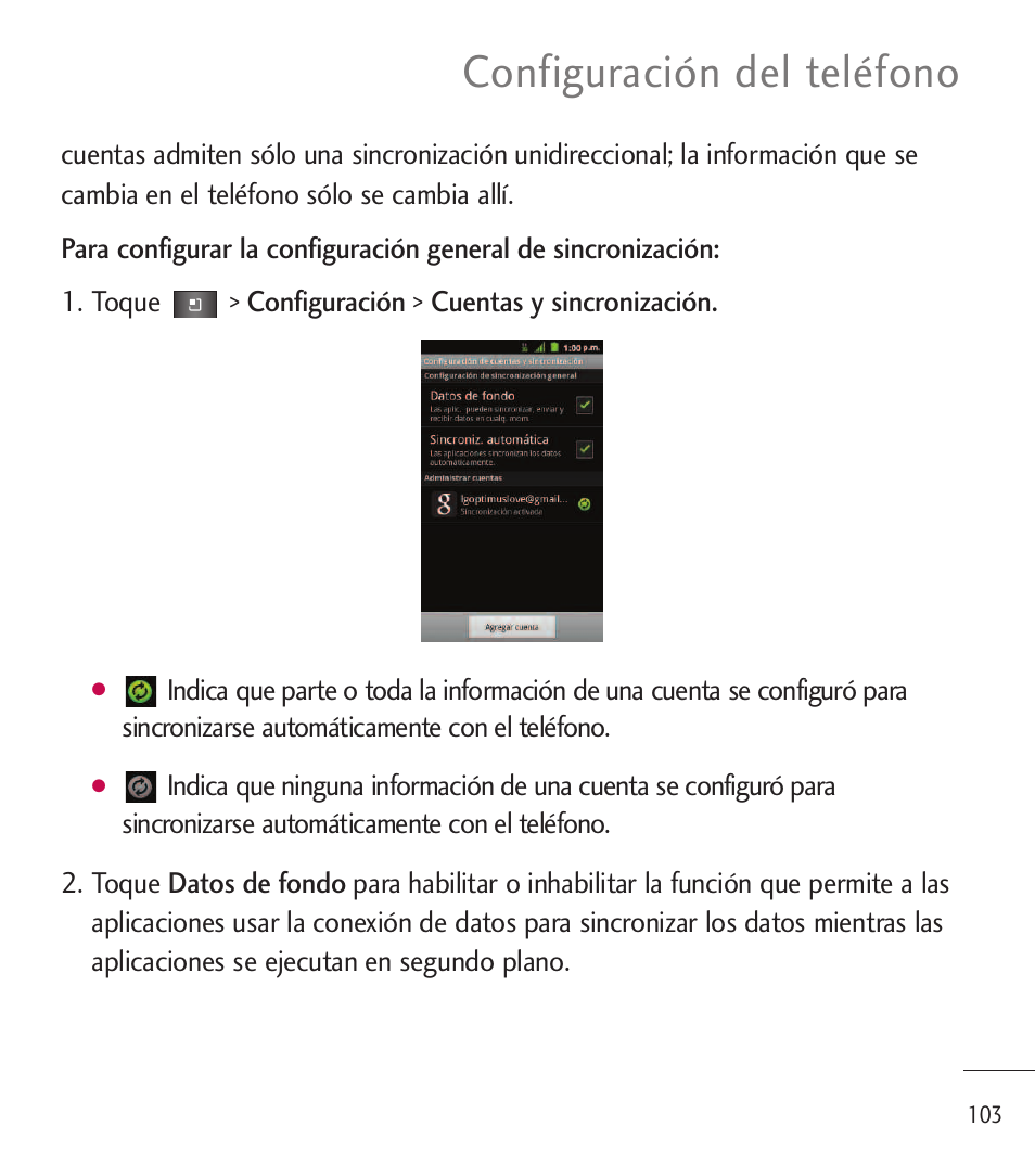 Configuración del teléfono | LG LGL85C User Manual | Page 342 / 490