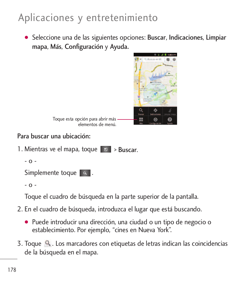 Aplicaciones y entretenimiento | LG LGL85C User Manual | Page 417 / 490